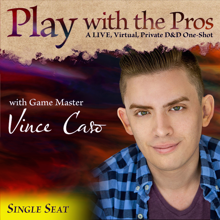 Live Play with GM Vince Caso - Single Seat